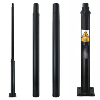 Beleuchtungsmast Klappmast für Straßenlampen Laternen 3m fi60 REVISIONARY