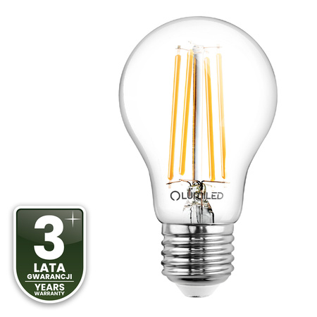 6x LED-Lampe E27 A60 7W = 60W 810lm 4000K Neutral 360° FILAMENT LUMILED