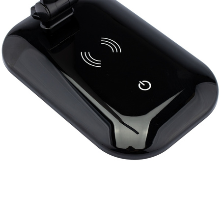 LED-Nachttischlampe 5W 4500K USB-dimmbar Touch mit QI-Ladegerät