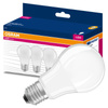 3x LED Lampe E27 A60 4,9W = 40W 470lm 3000K Wärme 200° OSRAM VALUE