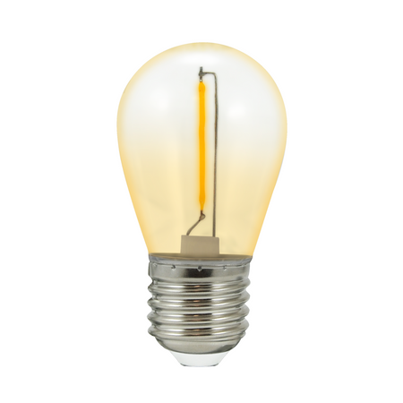 LED Lampen E27 FILAMENT 0,3W für PARTY GOLDLUX Girland (Polux) KIT OF 2 Pcs.
