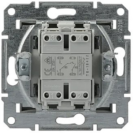 Rollladenschalter ohne Rahmen doppelt Asfora IP20 Anthrazit