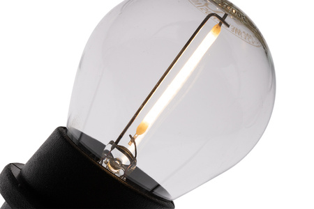 Lichterkette für den Außenbereich Gartengirlande 15 m 15 xE27 LED 1,3 W