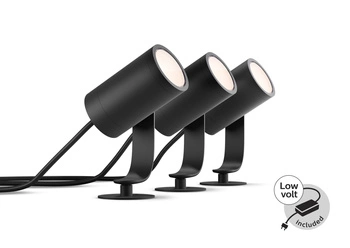 Philips HUE LILY Gartenstrahler 3x 8W Set 17414/30/P7 8718696167960