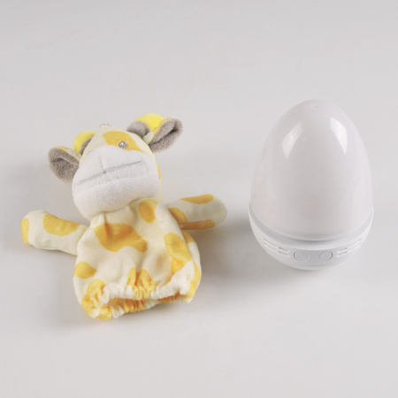 Sanico Goldlux Dekorative LED-Batterieleuchte Weiß Gelb Giraffe