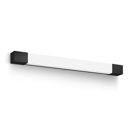 LED Spiegelbeleuchtung 10W 1500lm 2700K 62cm IP44 Schwarz Rover Philips