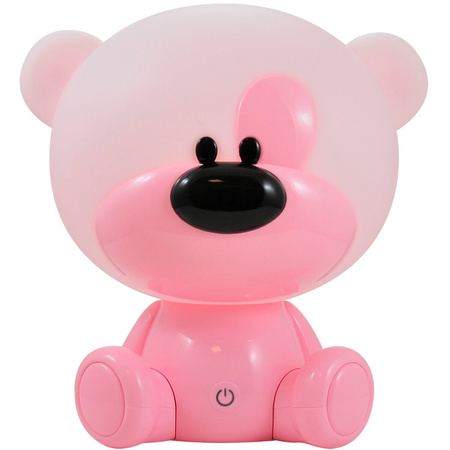 Dekorative Tischlampe 2.5W 59lm Rosa Dimmbar Teddybär Sanico Goldlux