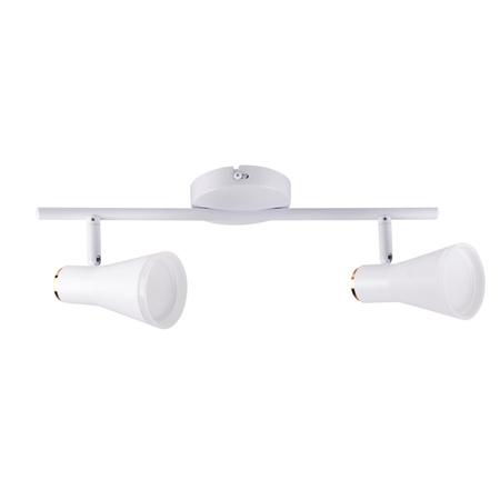 Verstellbare Decken-/Wandleuchte 8,4W LED BERG 2 weiß 3000K GOLDLUX (Polux)