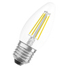 LED Lampen B35 E27 4W = 40W 470lm 2700K Warmweiß FILAMENT LEDVANCE