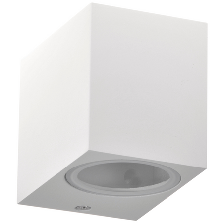 Garten-Wandleuchte mit LED 1x GU10 BOSTON GOLDLUX (Polux) ALUMINIUM Weiß