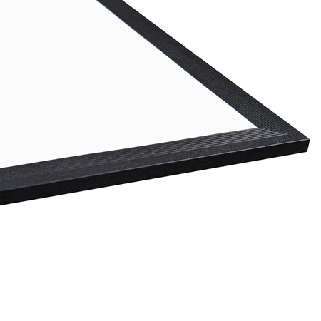 LED-Panel-Deckenleuchte 40W 3200lm 4000K Neutral abgependelt Quadrat Schwarz Lumio Masterled