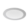 LED-Deckeneinbauleuchte ROUNDA DOWNLIGHT 18W 4000K 1080lm IP44 Silber KANLUX