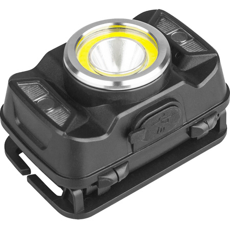 Wiederaufladbare LED-Stirnlampe mit Bewegungssensor XTE 5W + COB 10W VA0025 VAYOX