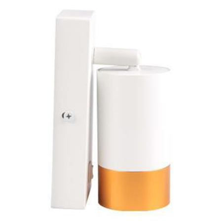 Wandlampe Reflektor Wandlampe Spot zum Lesen GU10 Weiß Gold Masterled