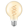 Dekorative LED-Lampe G80 Sphere E27 8W = 60W 806lm 2200K Warm CRI90 300° Amber Dimmbar Vintage 1906 Osram
