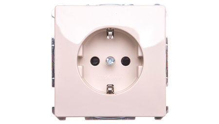 Merten System D Einzelsteckdose SCHUKO 16A creme MTN2300-4044