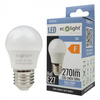 LED-Lampe P45 E27 3W 270lm 6500K kaltweiß Ecolight