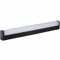 LED Wand- und Deckenleuchte Badezimmerleuchte 20W 4000K IP44 80cm Schwarz KANLUX