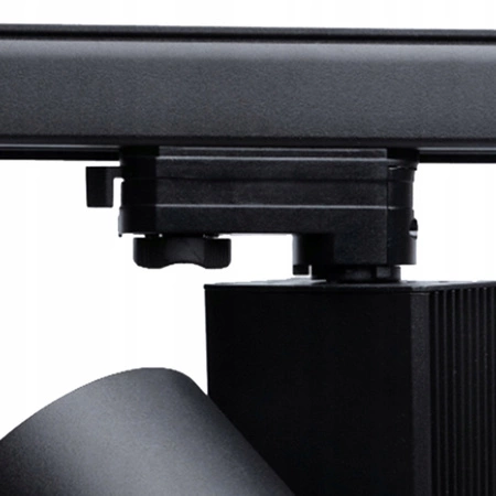 Adapterkopf für 3-Phasen-Streifensammelschienen schwarz