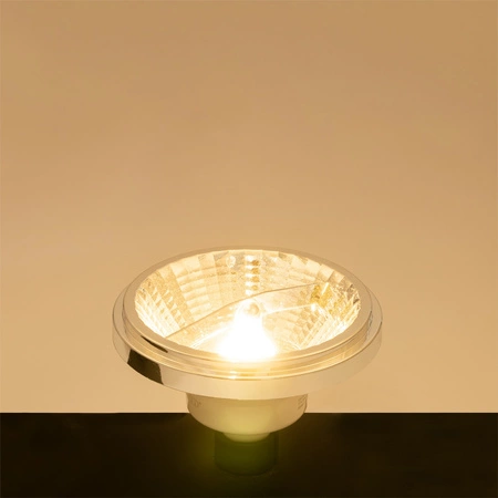 LED Lampen GU10, Glühbirne ES111 15W = 100W 1521lm 24° 3000K warm Silber LUMILED