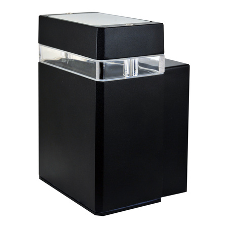 Gilbert Gartenwandleuchte IP44 Y217 1xGU10 GOLDLUX (Polux) schwarz