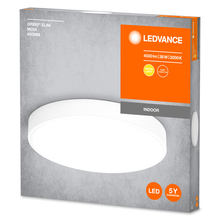 LED-Deckenleuchte 48cm Plafond Weiß 36W 3000K Warm LEDVANCE