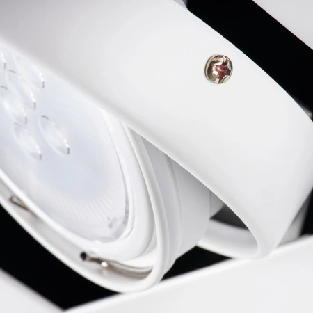 LED MATEO DWONLIGHT GU10 Square Bewegliche Deckenleuchte Weiß KANLUX