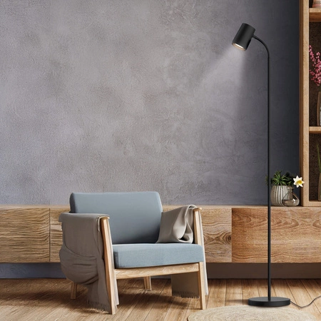 GU10 Stehlampe Schwarz Felix Sanico Goldlux