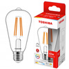 LED-Lampe E27 ST64 7W = 60W 806lm 2700K Warm Filament Dimmbar TOSHIBA