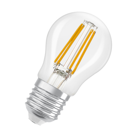LED-Lampe P45 E27 A60 3.4W = 40W 470lm 2700K Warm 320° Glühfaden Dimmbar SUPERSTAR Osram