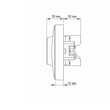Kontakt 16A Unterputz-Doppelsteckdose Weiß BINERA VIDEX