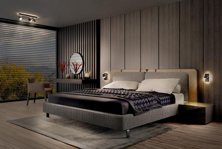 LED Decke Wandlampe Wand montiert Aufputz 16.5W 540lm CCT Dekorativer Schwarzer Spot Mars Ledvance