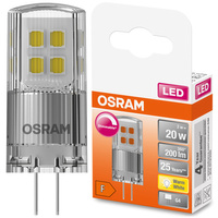 LED Lampe G4-Kapsel 2W = 20W 200lm 2700K Warm 320° OSRAM Star dimmbar