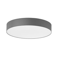 Deckenleuchte Deckenaufbauleuchten RONDO GRAPHITE Rund 80cm Weiß-Graphit 15W 6xE27 2443 TK Lighting