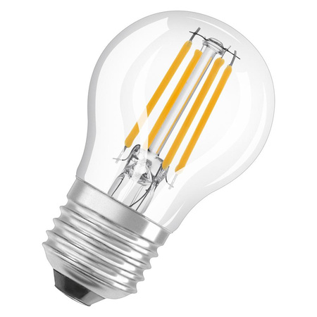 LED Lampen P45 E27 5.5W = 60W 806lm 2700K Warmweiß FILAMENT LEDVANCE