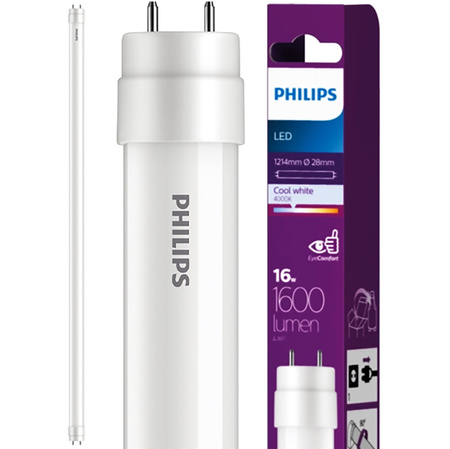 LED Röhren G13 16W = 36W 1600lm 4000K Neutral 240° 120cm PHILIPS