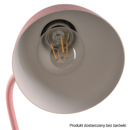 Schreibtischlampe Verstellbar E27 Rosa Mimi Sanico Goldlux
