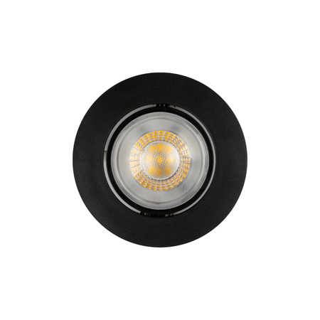 LED-Einbaustrahler 4,8W 450lm 6500K Kalt 36° Schwarz FIZU Kanlux