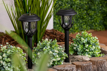 LED Solar Gartenlampe Drive 5500-6000K IP44 40cm Dämmerungssensor