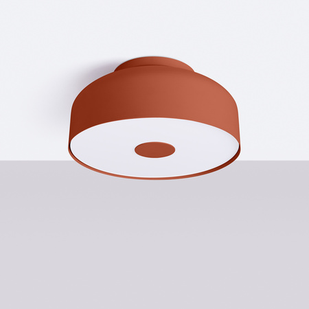 LED Plafond Deckenleuchte 4x E27 Ocker Rot OMIQ Crimson SL.1681 Sollux