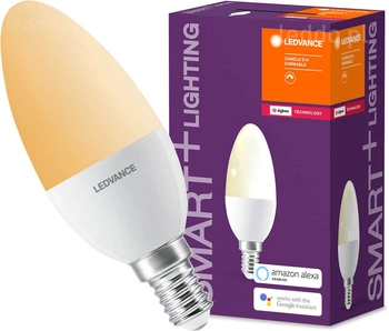 E14 LED Lampen SMART+ Kerze 6W 470lm Warm 2700K dimmbar LEDVANCE ZigBee