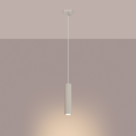 Hängelampe Tuba Spot GU10 Beige Carbon Deep Space SL.1592 Sollux