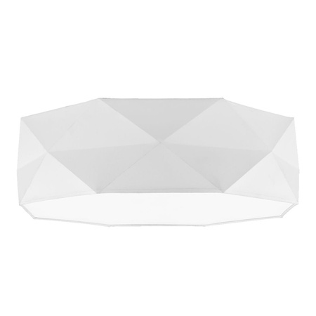 Plafond Deckenleuchte Deckenaufbauleuchten KANTOOR WHITE Rund Weiß 52cm 15W 4xE27 1565 TK Lighting