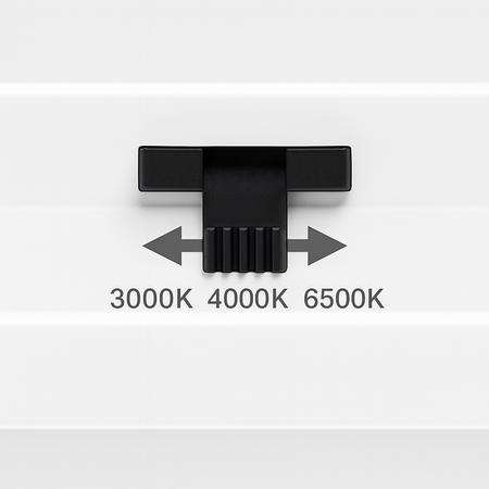 Plafond LED-Deckenleuchte 24W 2500lm CCT 140° Quadratisch Anbaumontage Weiß Videx