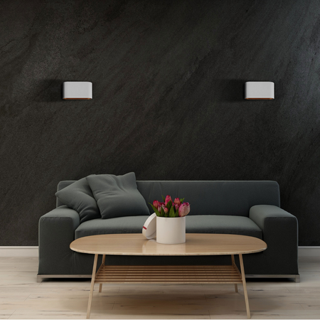 Wandleuchte Außenfassadenleuchte G9 Weiß Gold Elissa Sanico Goldlux