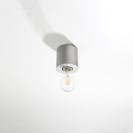 SALGADO Anbauleuchte E27 Spot Grau SOLLUX