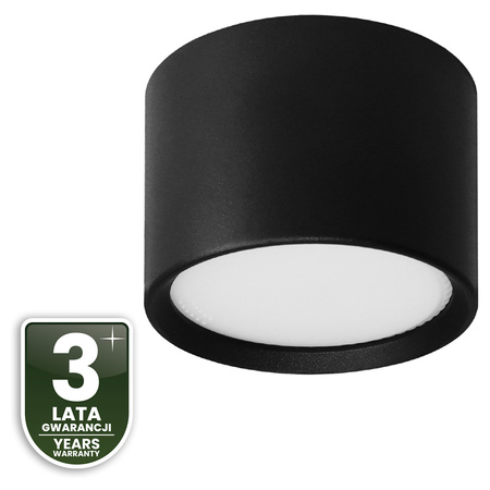 HALOGEN-Anbauleuchte SUNLA Tuba Gx53 LED Spot Wandleuchte Deckenzylinder Schwarz LUMILED