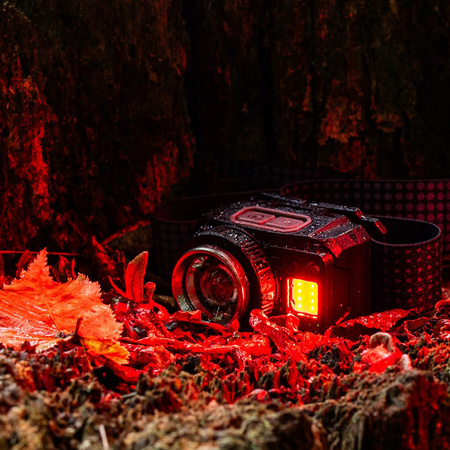 Kopf-Taschenlampe XPG3 + COB Zoom Hybrid-Netzteil VA0098 Vayox