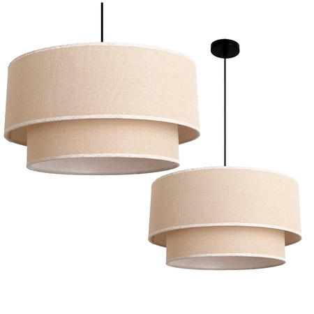 Bambus E27 Boho Floven Runde dekorative Pendelleuchte Kobi