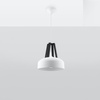 CASCO LED Pendelleuchte E27 Weiß Schwarz SOLLUX